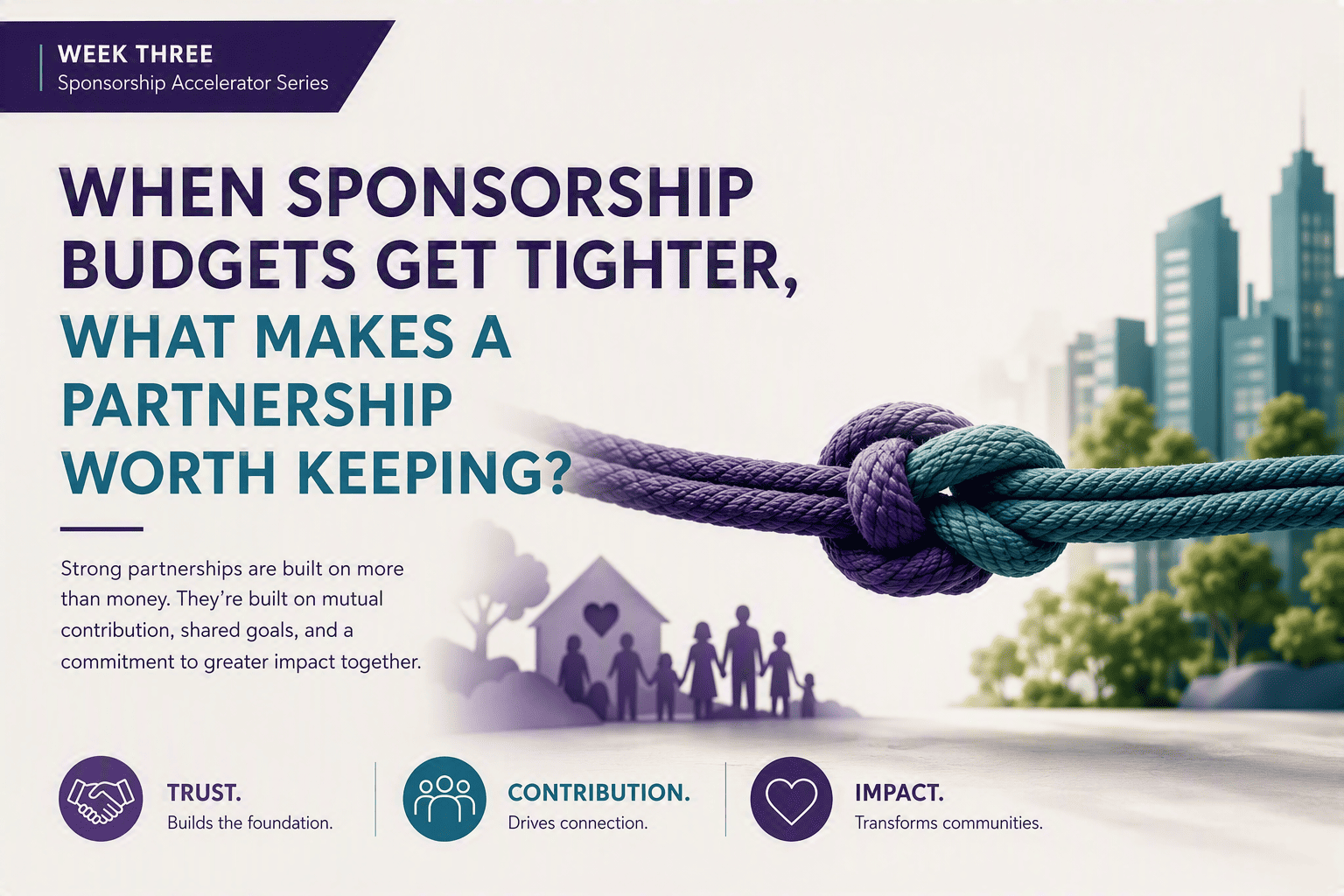 What Sponsors and Non-Profits Bring to the Table